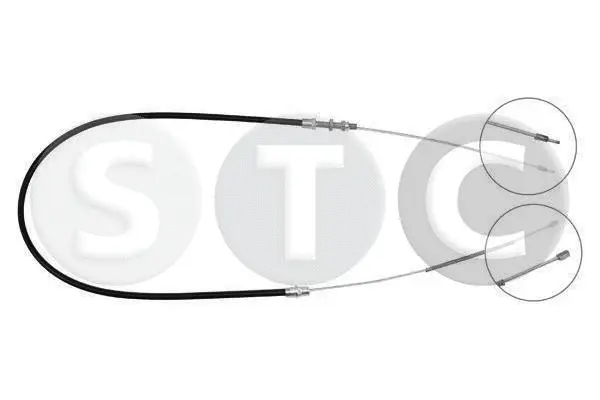 Cable Pull, parking brake (T482768)