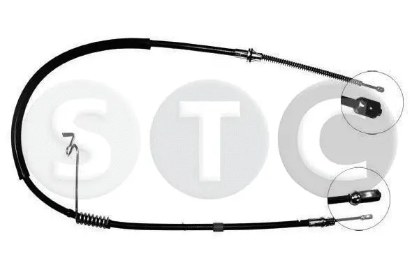 Cable Pull, parking brake (T480223)