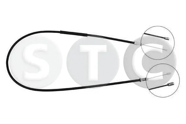 Cable Pull, parking brake (T482812)