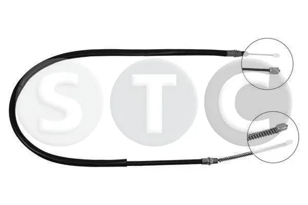 Cable Pull, parking brake (T483066)