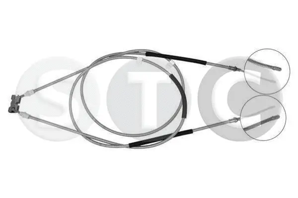 Cable Pull, parking brake (T481797)