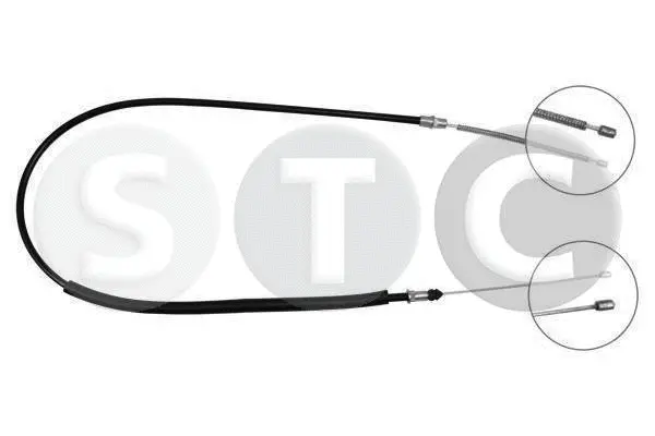 Cable Pull, parking brake (T483043)