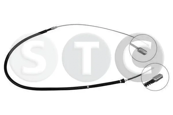 Cable Pull, parking brake (T480372)
