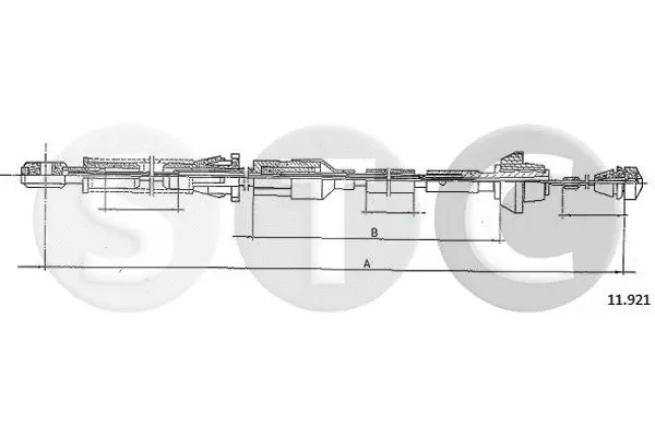 Accelerator Cable (T481876)