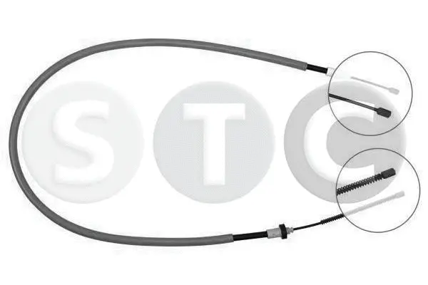 Cable Pull, parking brake (T483075)