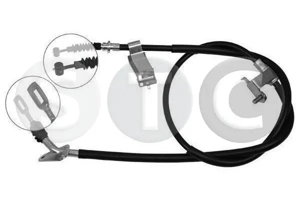 Cable Pull, parking brake (T482219)