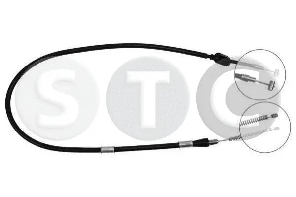 Cable Pull, parking brake (T480406)