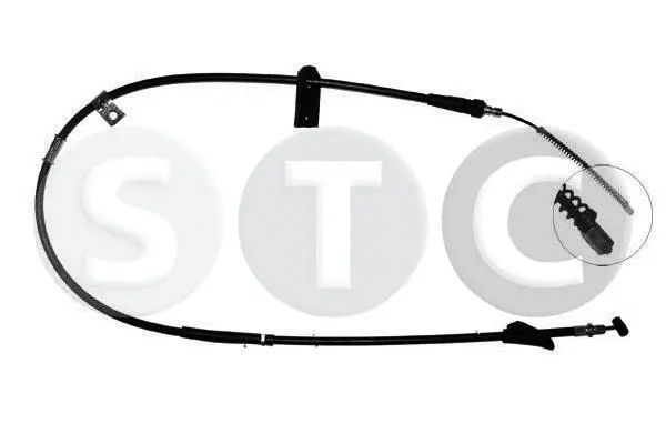 Cable Pull, parking brake (T482520)