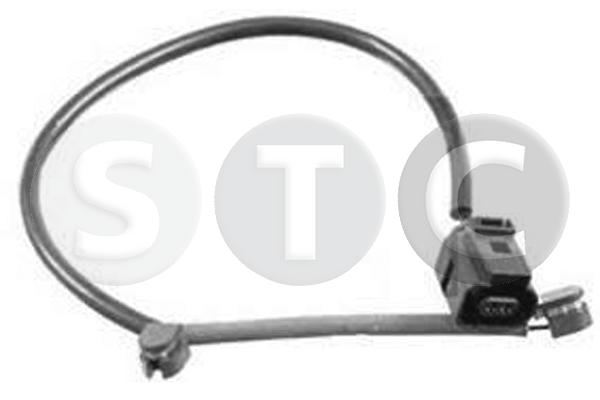 Warning Contact, brake pad wear (T402120)