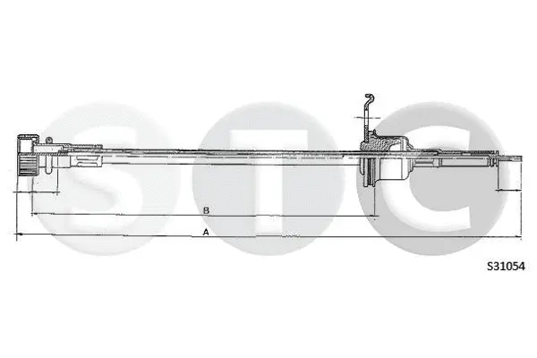 Speedometer Cable (T483667)