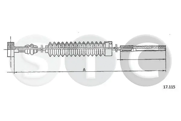 Cable Pull, parking brake (T483389)