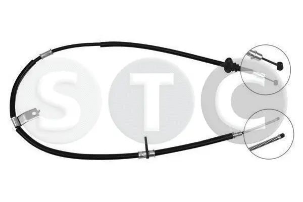 Cable Pull, parking brake (T481975)