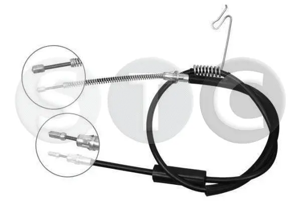 Cable Pull, parking brake (T481841)