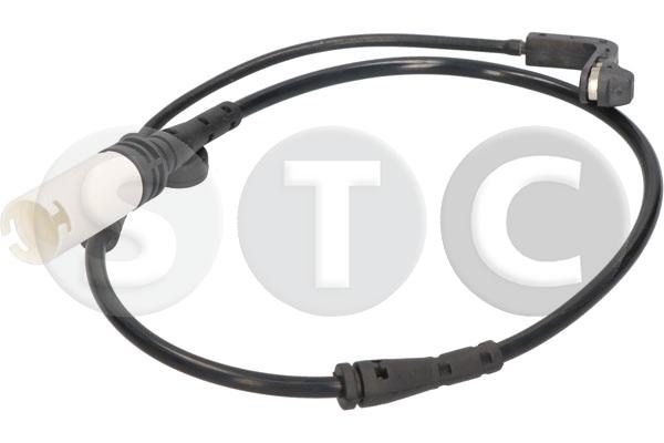Warning Contact, brake pad wear (T402079)