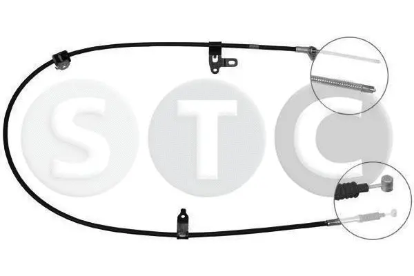 Cable Pull, parking brake (T483499)
