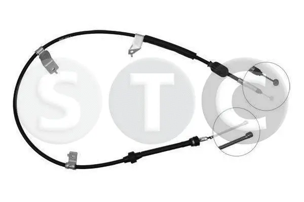 Cable Pull, parking brake (T481959)