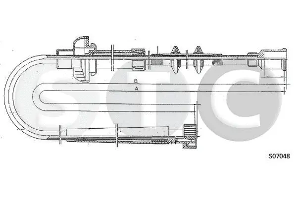 Speedometer Cable (T481244)