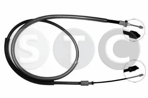 Cable Pull, parking brake (T480826)