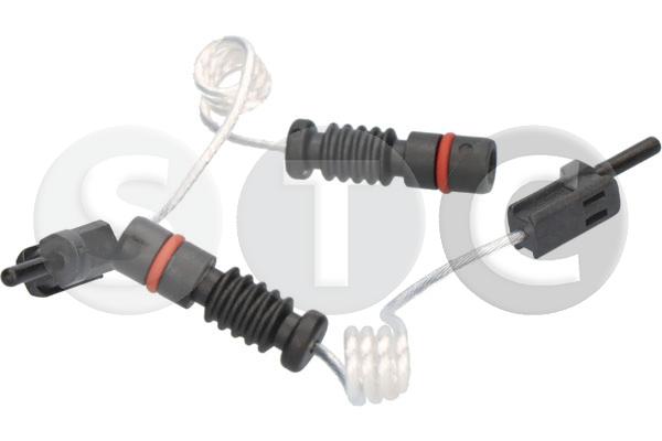 Warning Contact, brake pad wear (T402098)