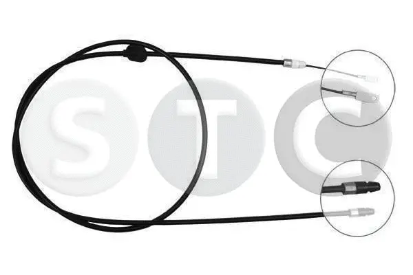Cable Pull, parking brake (T480953)