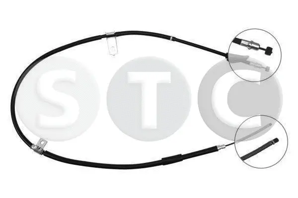 Cable Pull, parking brake (T480306)