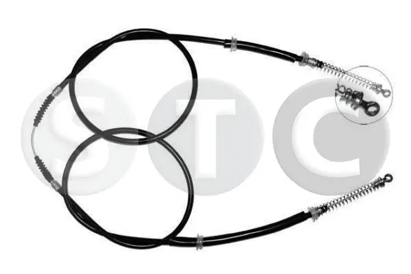 Cable Pull, parking brake (T481282)