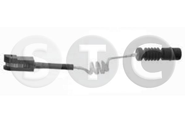 Warning Contact, brake pad wear (T402103)