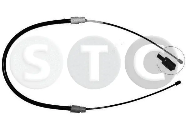 Cable Pull, parking brake (T480950)