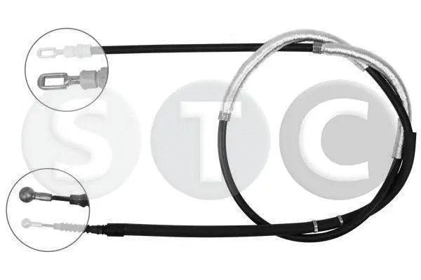 Cable Pull, parking brake (T480581)