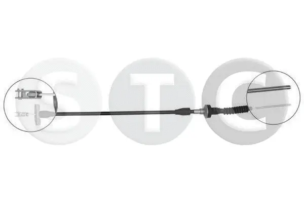 Cable Pull, clutch control (T480021)