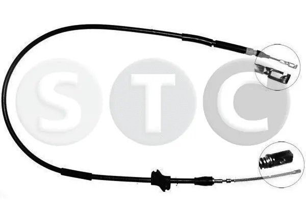 Cable Pull, parking brake (T480557)