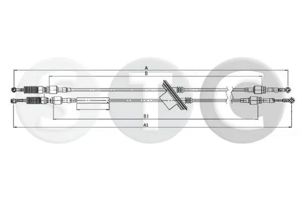 Cable Pull, manual transmission (T481161)