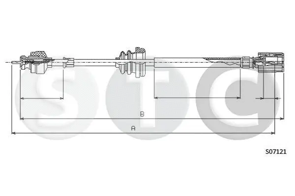 Speedometer Cable (T481231)