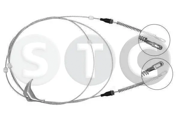 Cable Pull, parking brake (T482464)