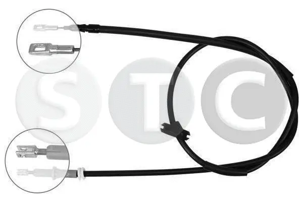 Cable Pull, parking brake (T480958)