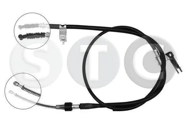 Cable Pull, parking brake (T482216)