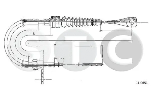 Accelerator Cable (T483840)