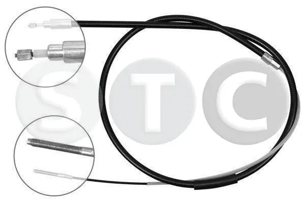 Cable Pull, parking brake (T480352)