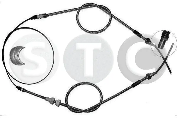 Cable Pull, parking brake (T481750)