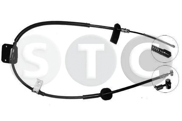 Cable Pull, parking brake (T480259)