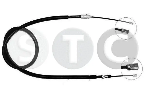 Cable Pull, parking brake (T480373)
