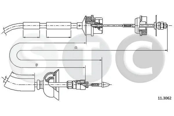 Cable Pull, clutch control (T482706)
