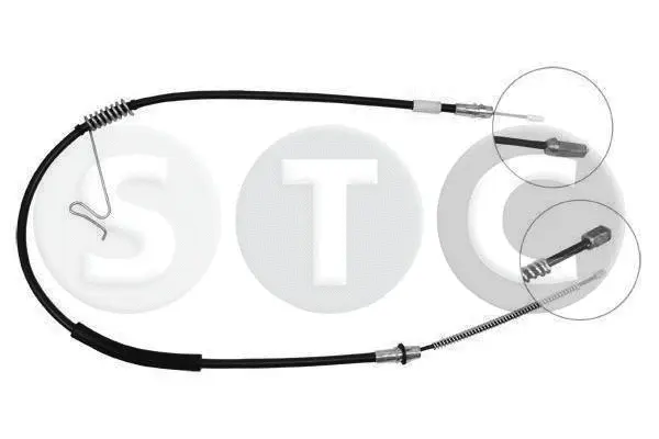 Cable Pull, parking brake (T481831)