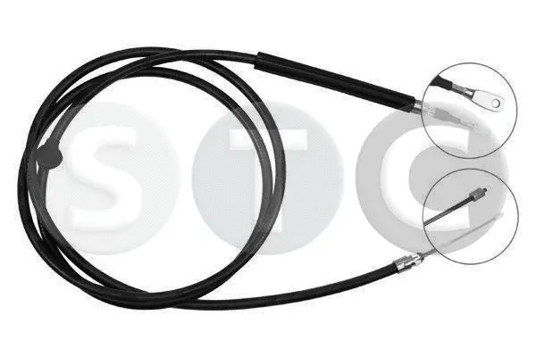 Cable Pull, parking brake (T480947)