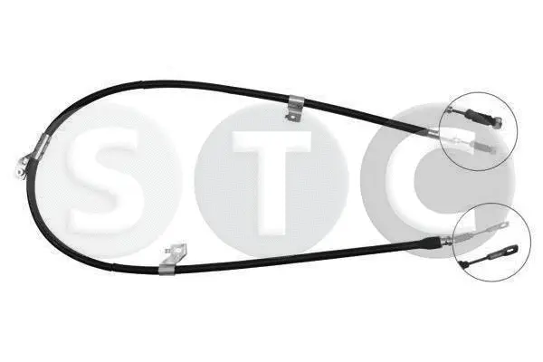 Cable Pull, parking brake (T482312)