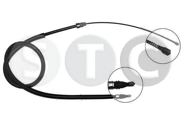 Cable Pull, parking brake (T483070)