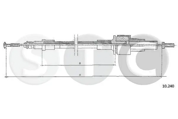 Cable Pull, clutch control (T481636)