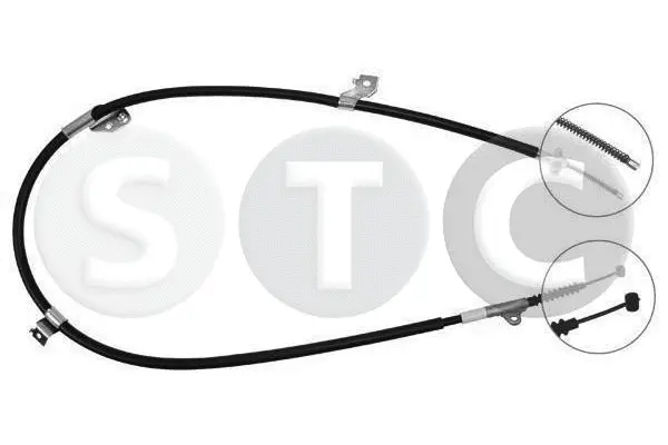 Cable Pull, parking brake (T482310)