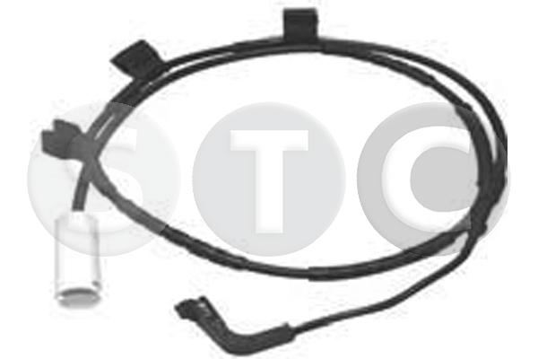 Warning Contact, brake pad wear (T402094)