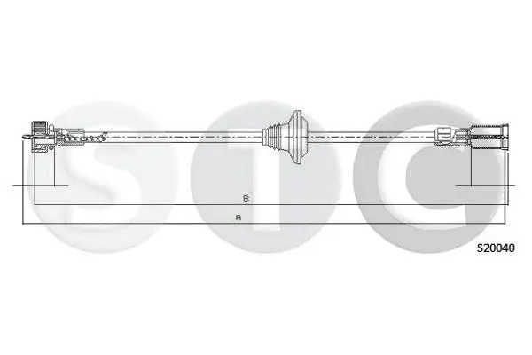 Speedometer Cable (T482447)